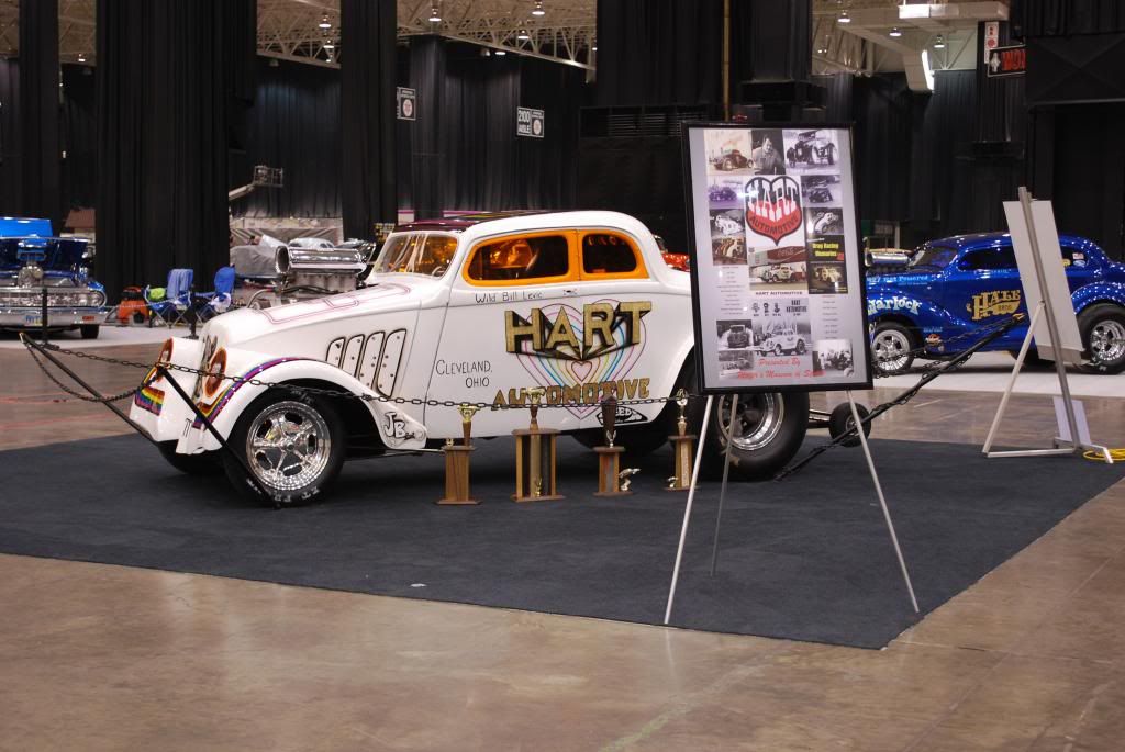 Hot Rods Hart Automotive 33 Willy's debut at the Cleveland AutoRama